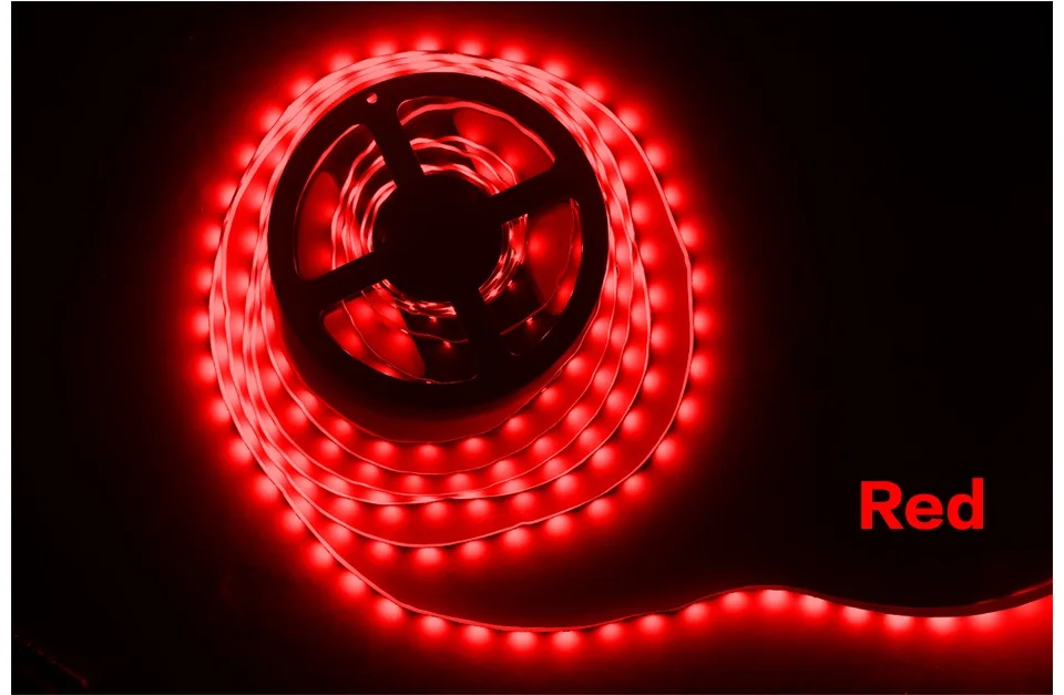 5 метров 300Led Нет RGB светлая светодиодная полоса Водонепроницаемая 5050 2835 DC12V 60 светодиодов/м гибкая лента белый/теплый белый лента/RGB лента
