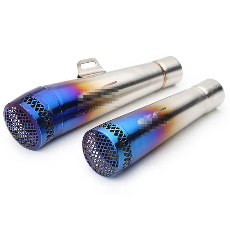 Мотоцикл выхлопной Akrapovic GP глушитель Escape Moto Echappement выхлопная труба модифицированная для FZ6 CBR250 ninja400/250 gsxr600 MT09 07
