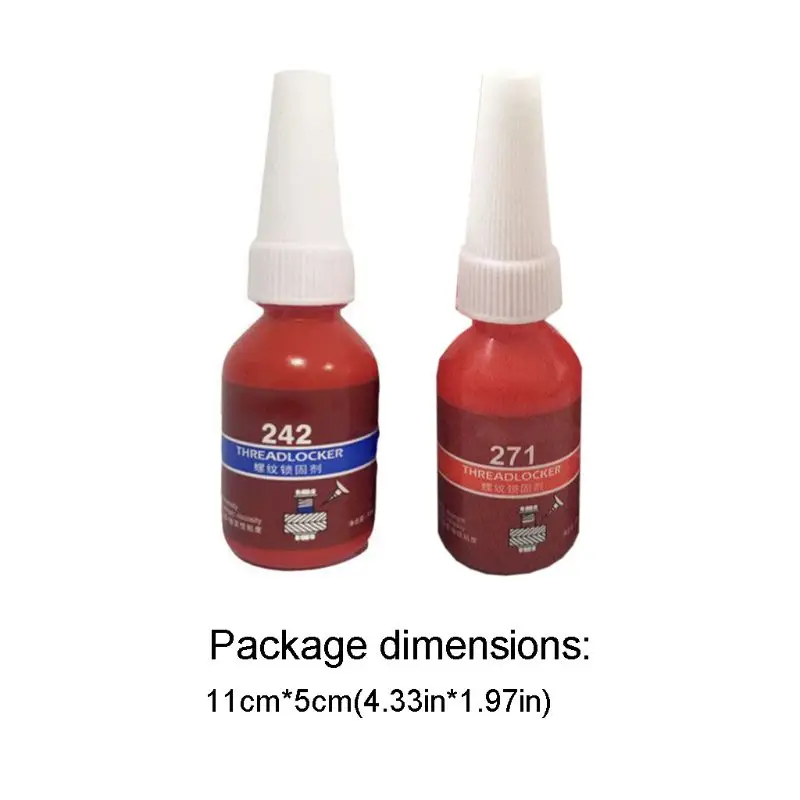 

1 Pcs 242/271 Glue Screw Glue Blue Glue Anaerobic Adhesive Thread Locking Agent