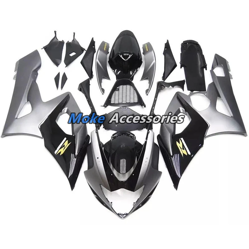 

Motorcycle Fairings Kit Fit For Gsxr1000 2005-2006 Bodywork Set High Quality ABS Injection NEW Black Silver Gray