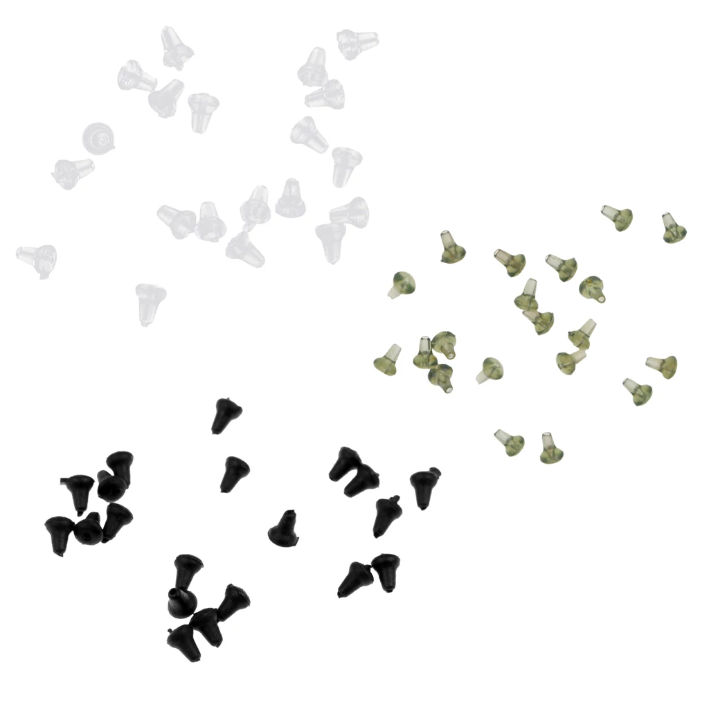 

20 штук ПВХ рыболовный крючок для ловли карпа, набор для рыбалки, терминальные снасти для рыбалки, инструменты