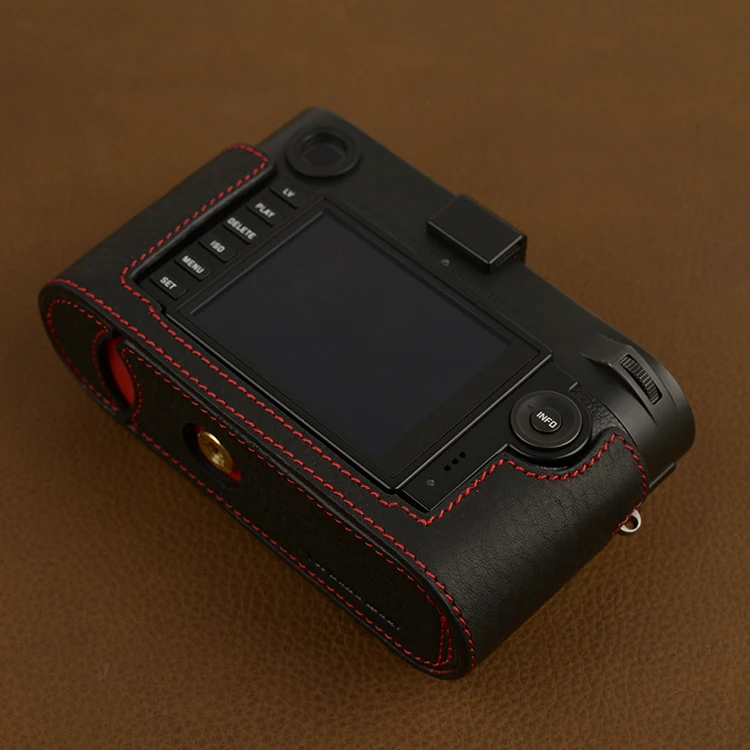 Чехол ручной работы из натуральной кожи для фотоаппарата получехол видеокамеры