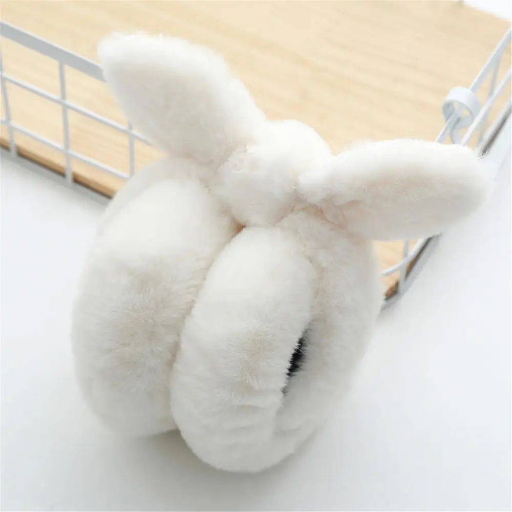 Наушники для женщин сохраняющие тепло милые кошачьи ушки регулируемые меховые