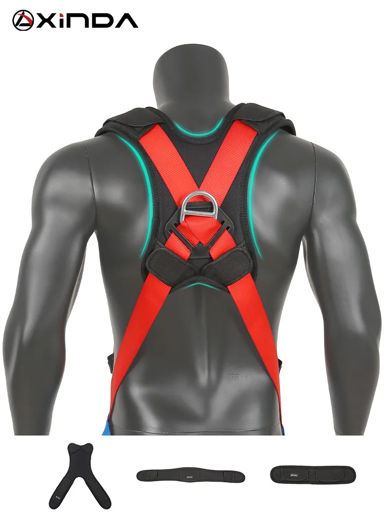 

Xinda Outdoor Hanress Waistguard Shoulder Leggings Widened Thicken Anti-Legend Half Body Full Body Detachable Pad Accessories