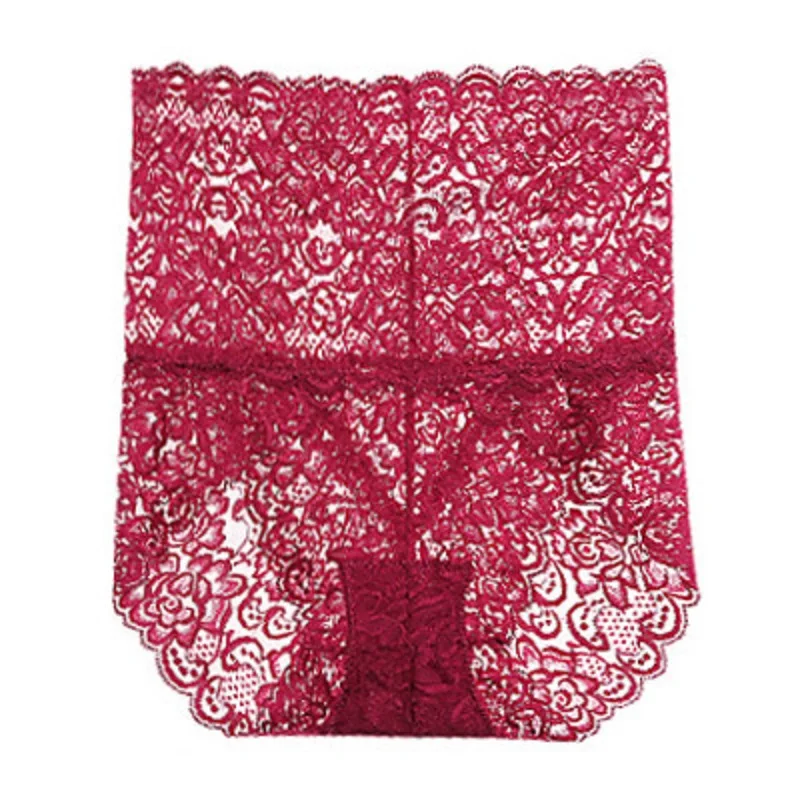 Сексуальное Кружевное женское нижнее белье трусики с высокой талией кружевное в