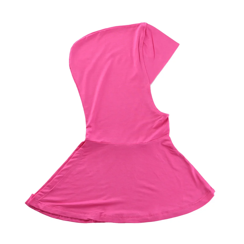 

Adjustable Muslim Hijab Neck Cover Scarf Bonnet Back Inner Hijab Cap Full Cover Bone Lady Islamic Muslim Headwear (