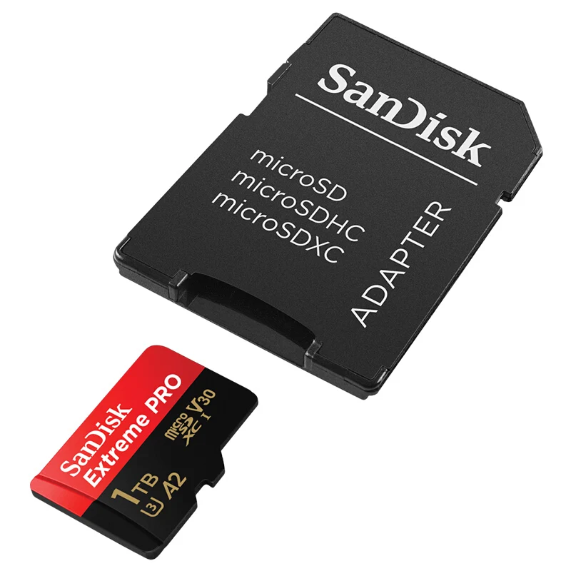 SanDisk Extreme PRO microsd 1 ТБ UHS-I карта памяти класс 10 картао де Мемория U3 A2 V30 tf флэш-карта |