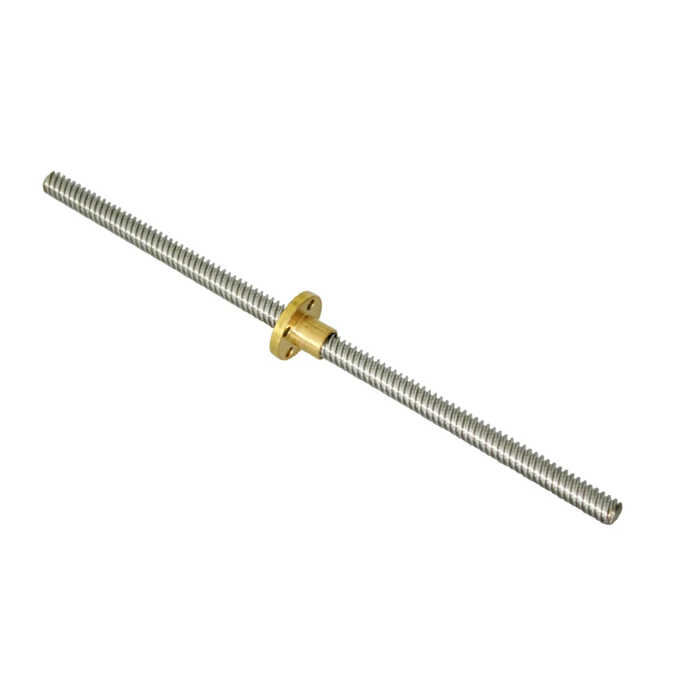 CNC 3D-принтер T8 свинцовый винт трапециевидный стержень вывод 2/8 мм длина 300 мм/450