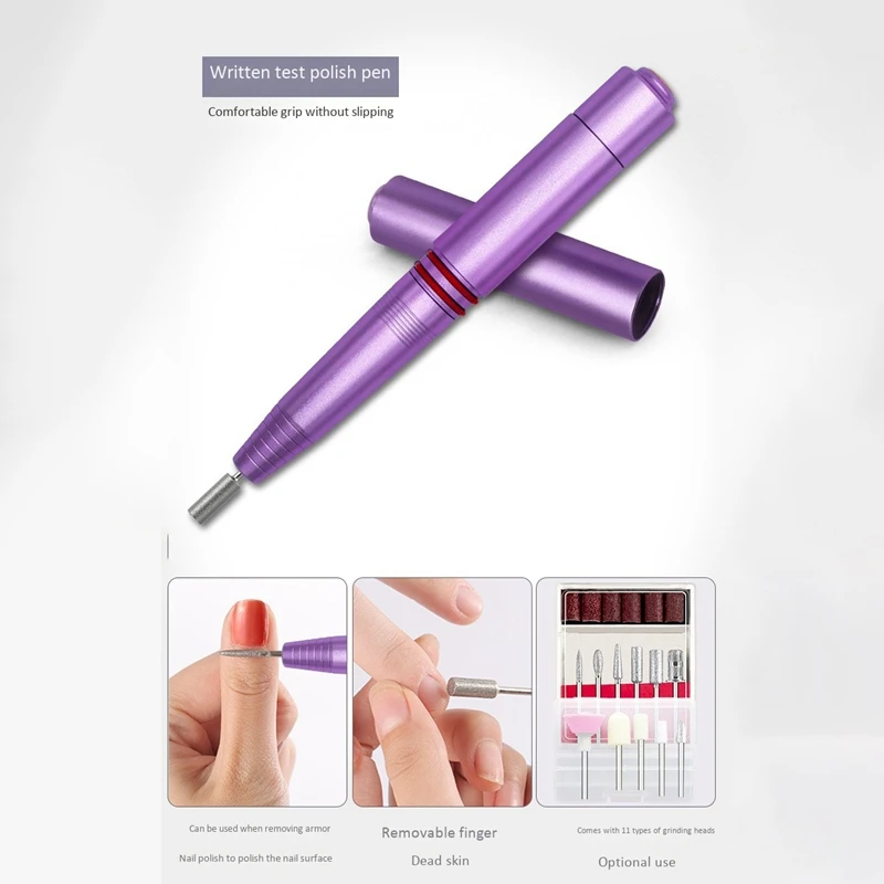 Электрическая машинка для маникюра и педикюра 20000 об./мин. | Красота здоровье