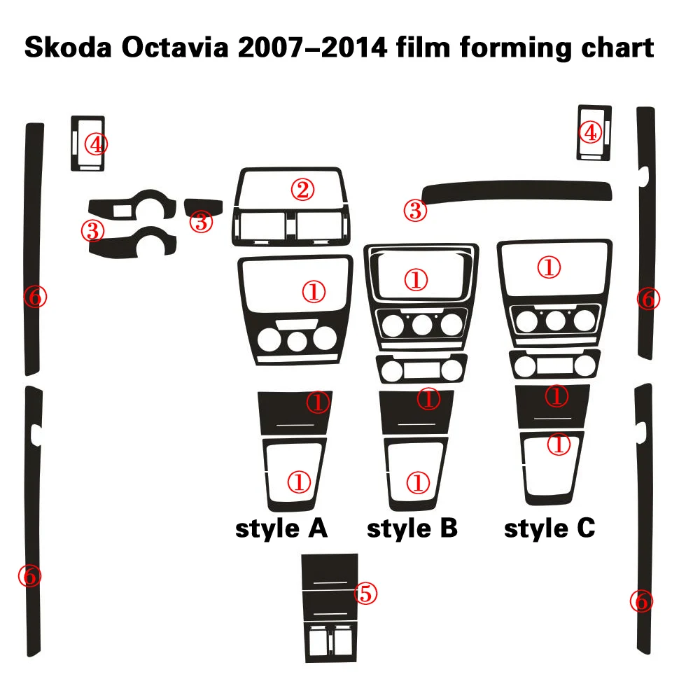 Автомобильный Стайлинг 3D 5D углеродное волокно Автомобильная внутренняя