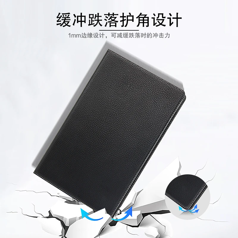 

Free Screen Film For Samsung Galaxy Tab S7 2020 SM-T870 SM-T875 11" Tablet PC Genuine Leather Smart Protective Cover Case