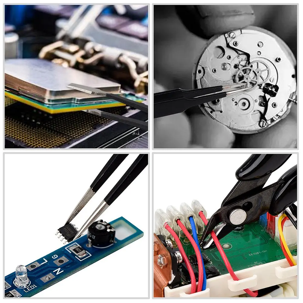 7 шт. антистатические мини щипцы для ремонта кабелей|Ножницы| |