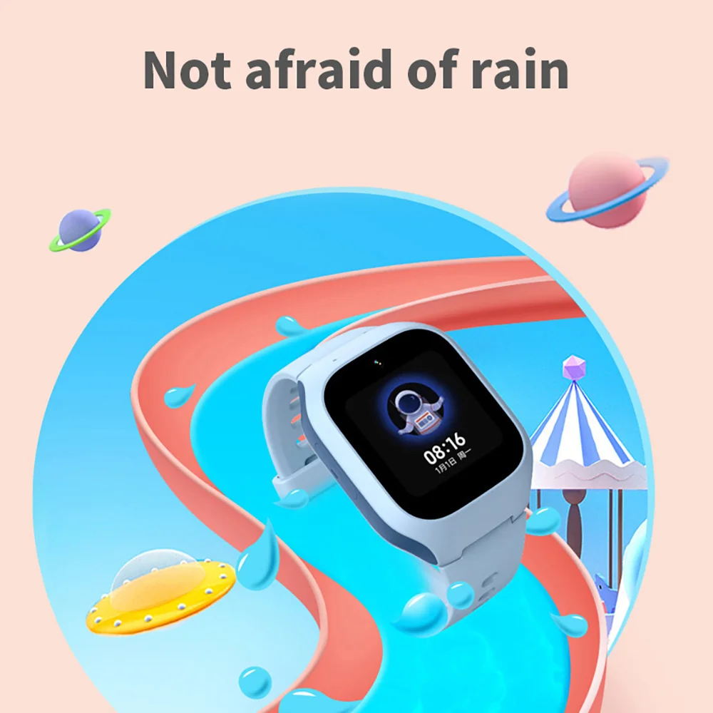 xiaomi mi rabbit kids phone watch 5c hd video call gps positioning table long standby 900mah waterproof childrens smartwatchs free global shipping