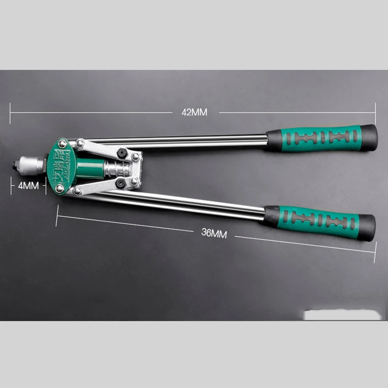 AIRAJ 17-дюймовый Heavy Duty с двойной ручкой клепальный молоток Промышленный Автоматический заклепочный инструмент ручной клепки M3.2 M4.0 M4.8