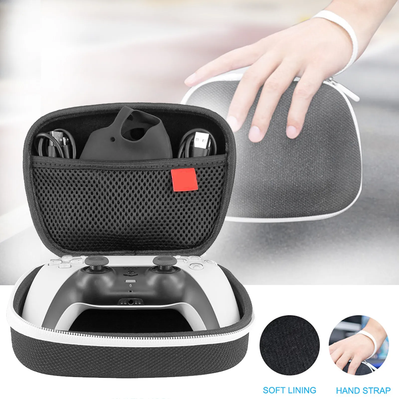 Бесплатная доставка сумка для переноски защитный чехол контроллера дорожная Sony