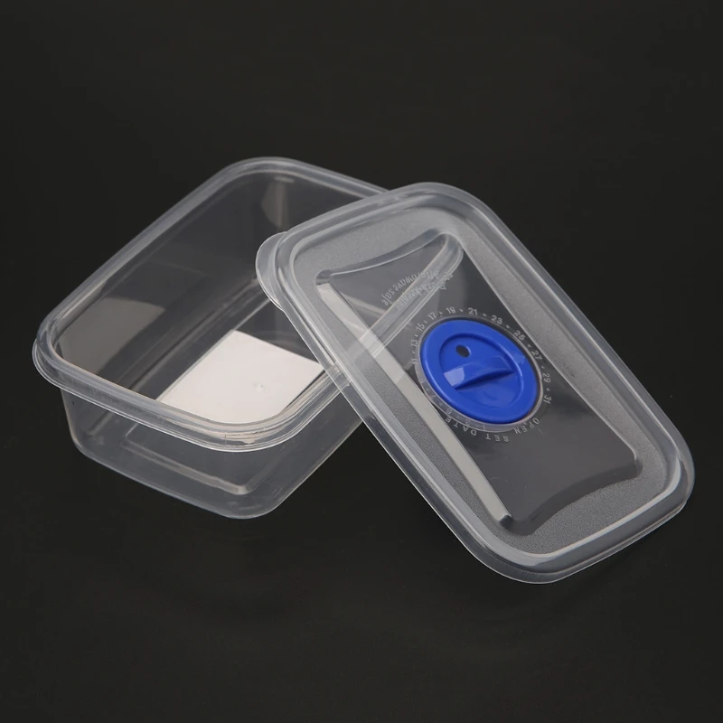 Пластиковый прозрачный многоразовый контейнер для хранения продуктов Ланч бокс