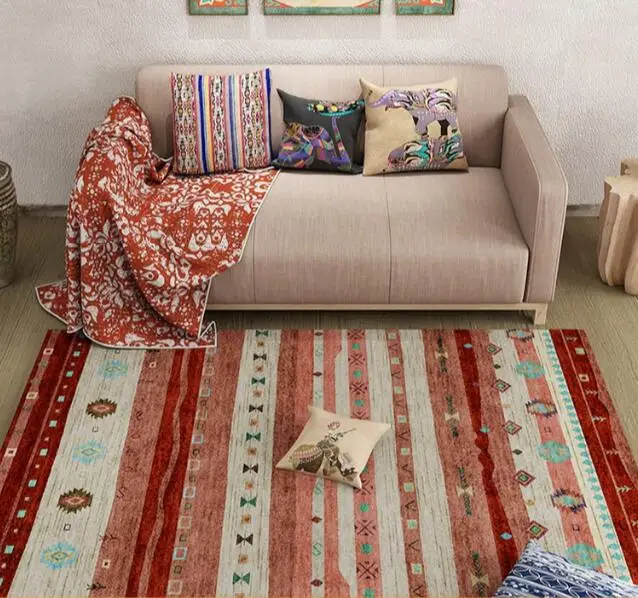 Новый марокканский ковер для гостиной домашние винтажные Коврики спальни