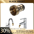 Универсальный шланговый кран, кухонные адаптеры, латунный соединитель для крана шланг смесителя, переходник для соединения труб, садовые инструменты для полива