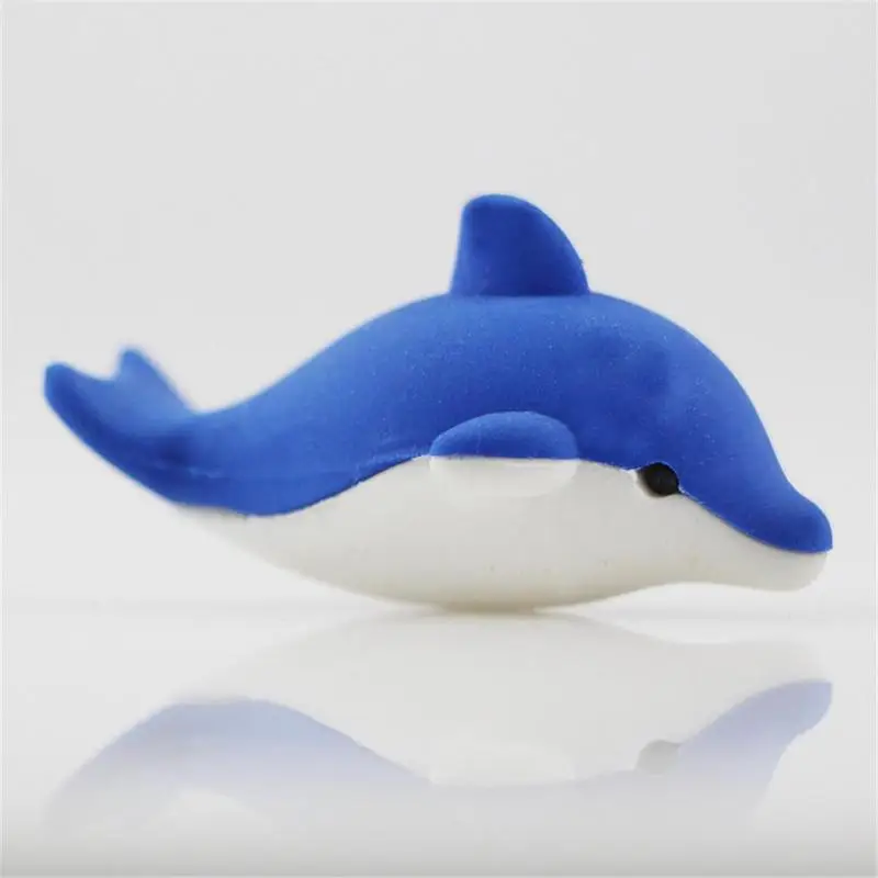 

1 Pieces Cartoon Assemble Eraser Mini Dolphi Modelling Eraser Stationery School Kawaii Children Offices Prizes Gift Supplie Q9W7