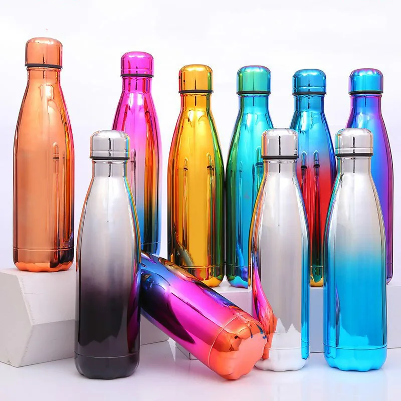 Герметичная Бутылка из нержавеющей стали с гальваническим покрытием для