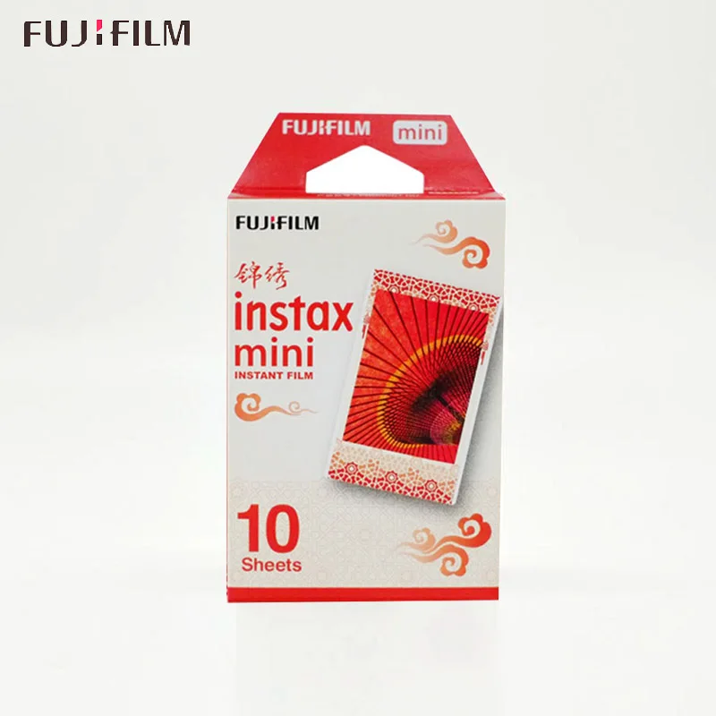 new year Пленка Fujifilm Instax Mini 9 10 листов fr FUJI Instant Photo camera Mini 9 7s 25 50s 70 90 SP-1 SP-2, Polariod 300 - Цвет: new year