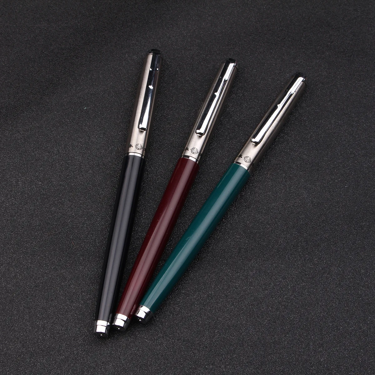 Металлическая перьевая ручка без коробки для карандашей роскошные школьные