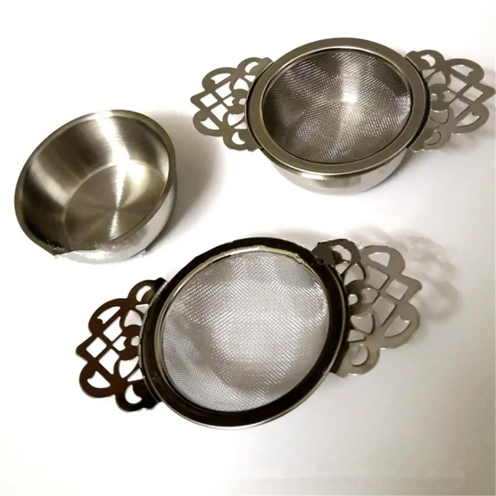 

Stainless Steel Tea Strainer Infuser Mesh Filter Loose Leaf Spice Herbal