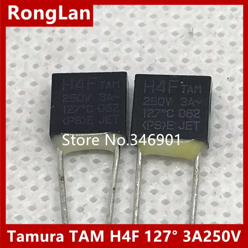 [SA]TAMURA Japan Tamura TAM тепловой предохранитель H4F 127 градусов 3A 250в-5шт 50 шт./лот 500 шт |