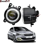 2 шт., автомобильные светодиодсветодиодный Противотуманные фары ангельские глазки для Peugeot 308 T9 2014 2015 Peugeot 4007 GP _ 2007-2013