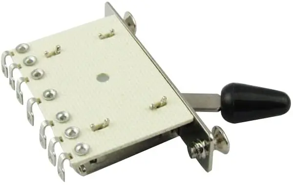 Musiclily 5 Way Pickup Selector Toggle Switch for Fender Strat Stratocaster Tele Body Guitar Black tip | Спорт и развлечения