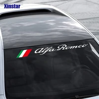 car windows sticker for alfa romeo giulia giulietta 159 156 mito stelvio 147 sportiva auto accessories