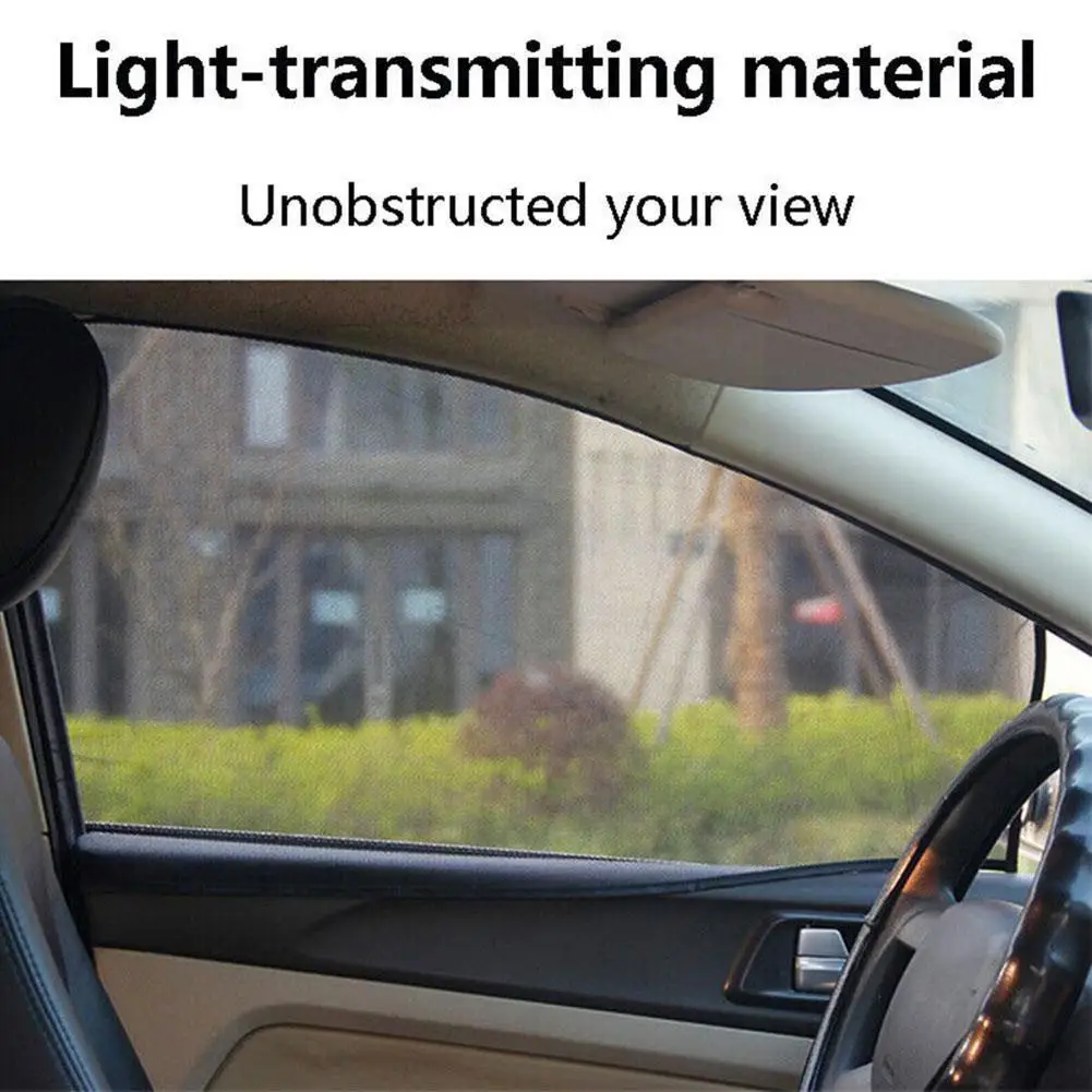 

Magnetic Car Visor Magnetic Automotive Sunshade Curtains Automotive Supplies Vehicle UV L1L8