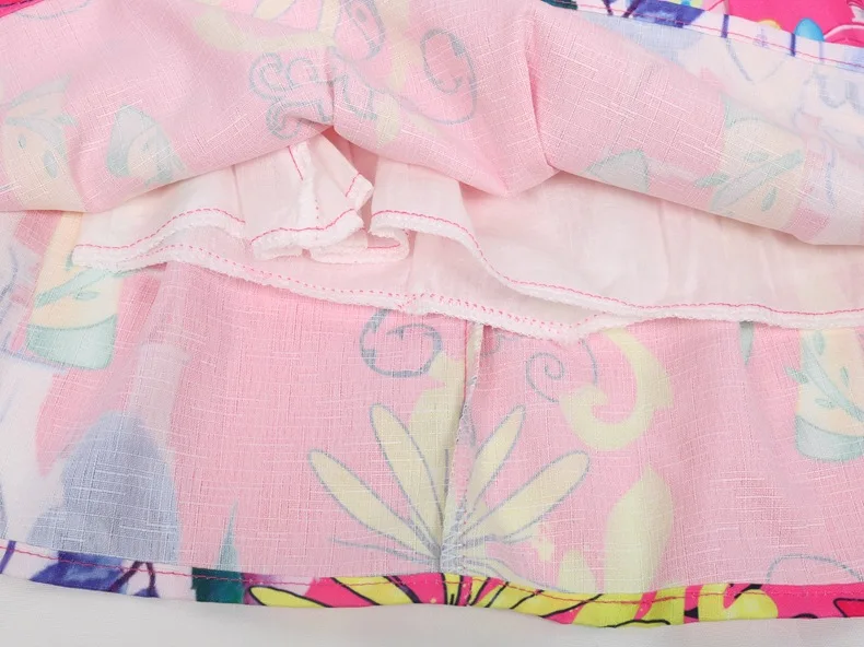 С рисунком из мультфильма Мой маленький Платье для маленьких девочек костюм