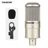 takstar pc k200 metal cardioid directional condenser recording microphone wireless microphone type c microphone stand for pc