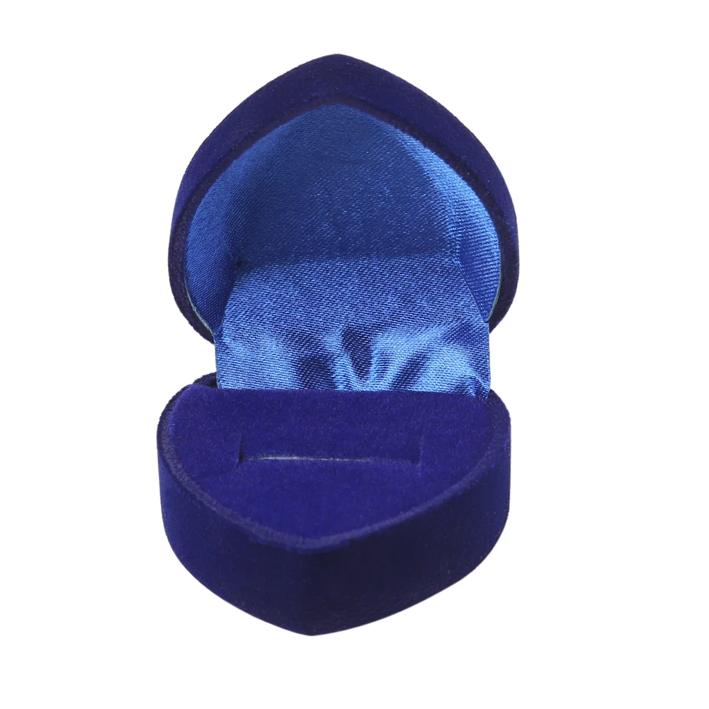 Креативные серьги в форме сердца держатель для украшений складной чехол