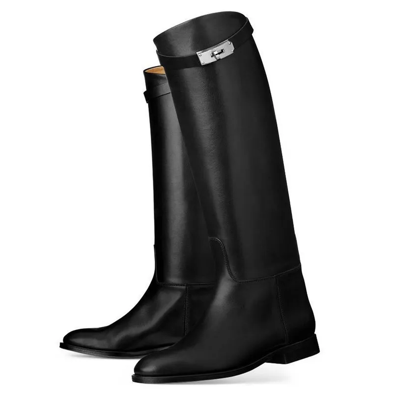 Prova Perfetto сапоги с высоким голенищем из натуральной кожи пикантные Женские