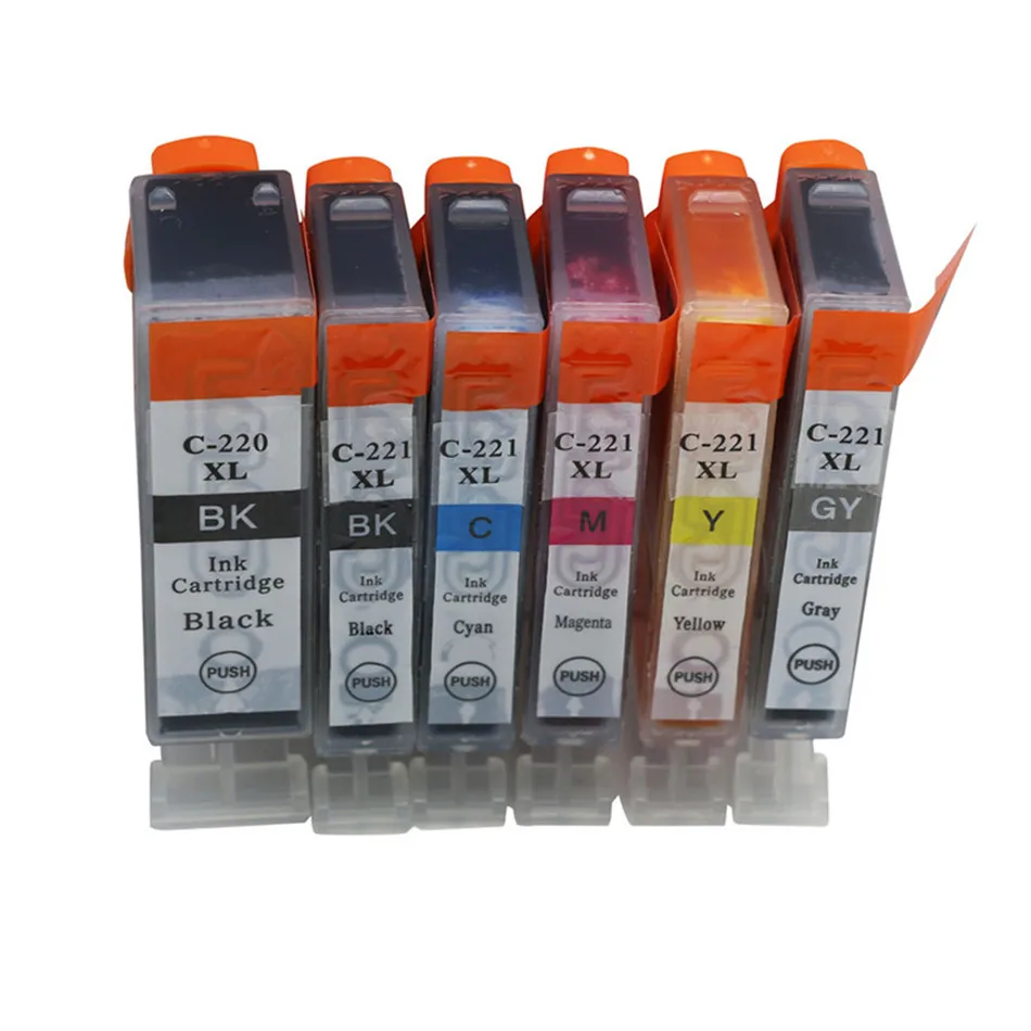Чернильные картриджи для принтера pgi 220xl cli 221xl Совместимость с Canon Pixma Ink MP560 MP620 MP620B