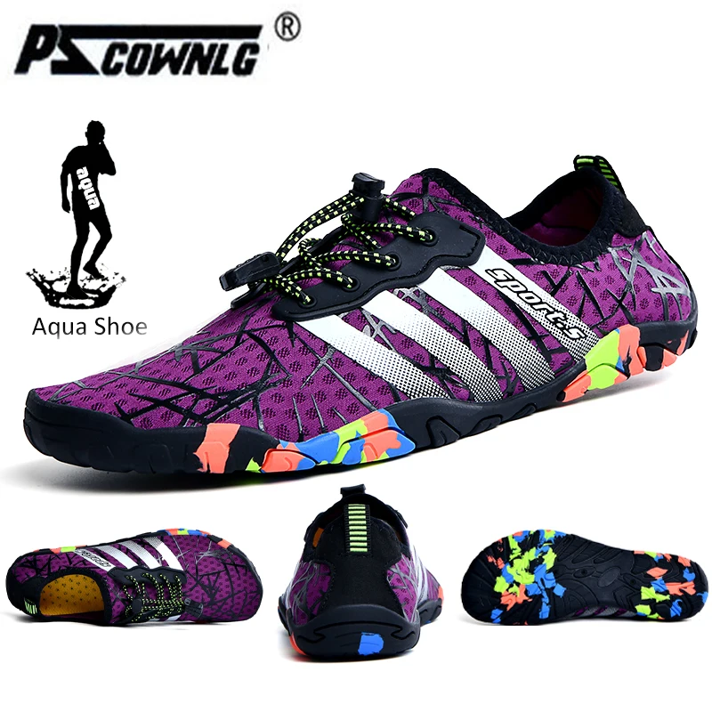 

Summer Men Women Water Sports Shoes Elastic Quick Dry Beach Surfing Swimming Aqua Shoes Nonslip Footwear Wading Shoe Design