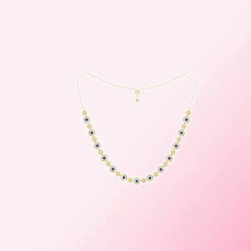 

1:1 Make 925 Sterling Silver Customized Mysterious Style Simple Personality Fashionable Exquisite Necklace