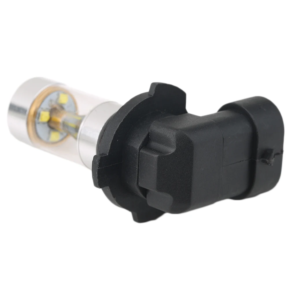 

Black/Silver Long Life Low Consumption 30W High Bright 5LED Cone Reverse Lights 12V-24V Car Parking Bulb H10