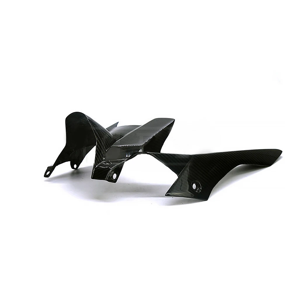 Мотоцикл из углеродного волокна задняя шина Hugger цепь Защитная крышка для Yamaha MT07