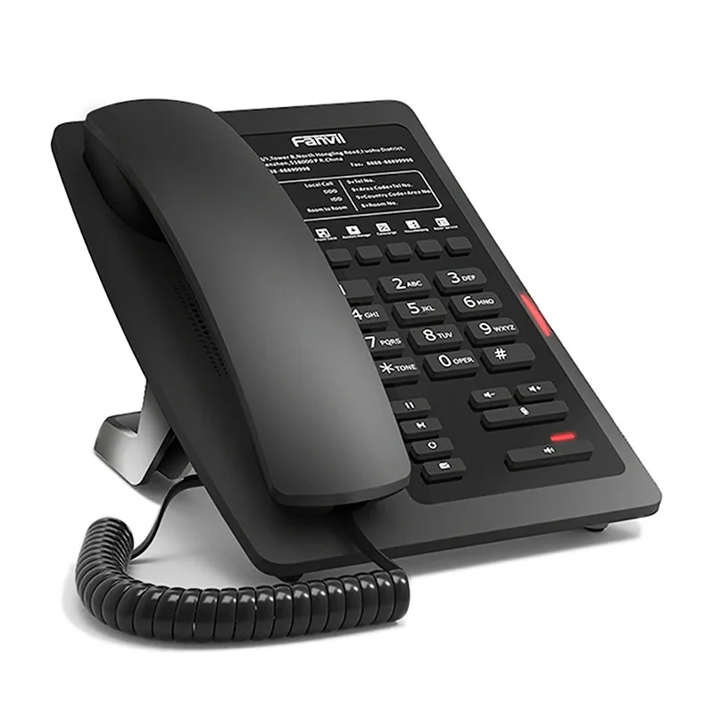 Телефон Fanvil H5 для отеля IP цветной экран SIP телефон телефона/режима громкой связи