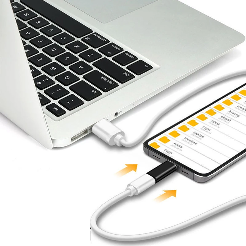 Адаптер с 8 pin на USB-Type C для телефонов iPhone 1/2 шт.