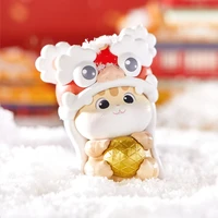 new hot sale chinese wind forbidden city lucky cat blind box phoenix tianma girl gift decoration christmas gift toy collection