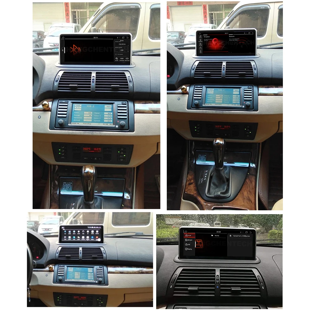 ZJCGO автомобильный мультимедийный плеер стерео GPS Радио Навигация Android 11 экран для