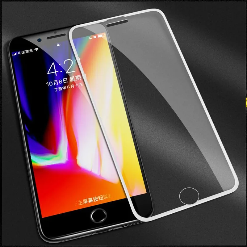 9H HD закаленное стекло для iphone11 Pro Max X XS XR 7 8 Pluse 6 6S Защитная пленка на весь экран