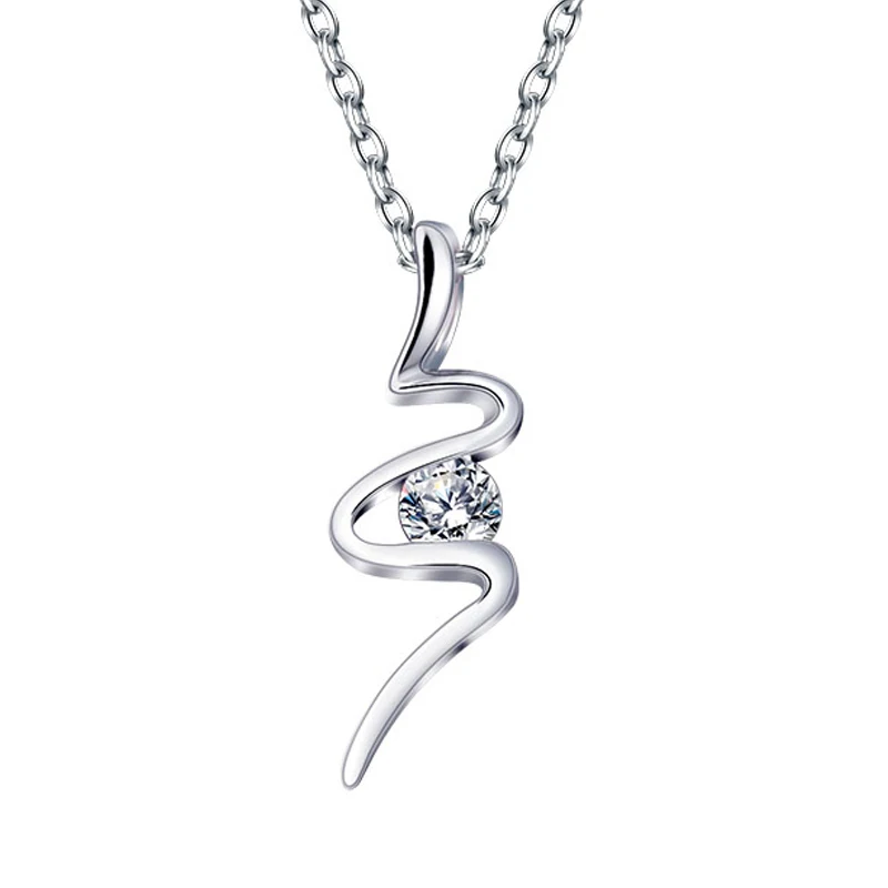 Best Sellers Short Chain Choker Necklace for Women Snake Lightning Pendant CZ Collier Wedding Jewellery Accesories Flash Deals