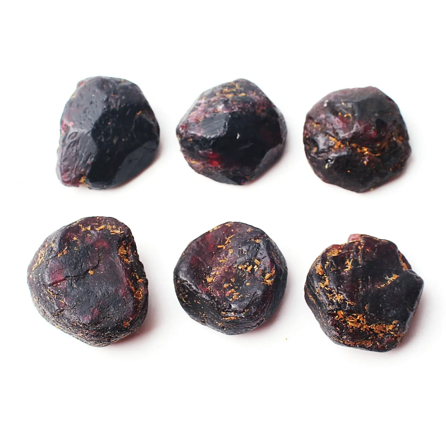 Натуральный Красный Гранат шероховатый минеральный камень гравий с лечебным