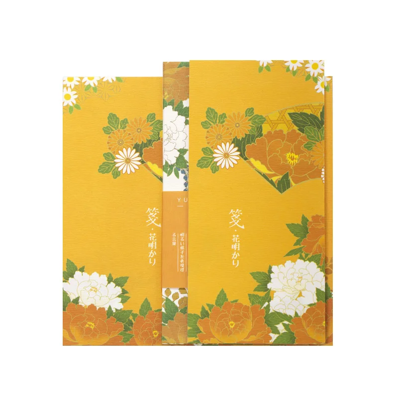 

2Envelope + 10Letter Paper Classicism Flowers Series Letters Set Aesthete Stationery