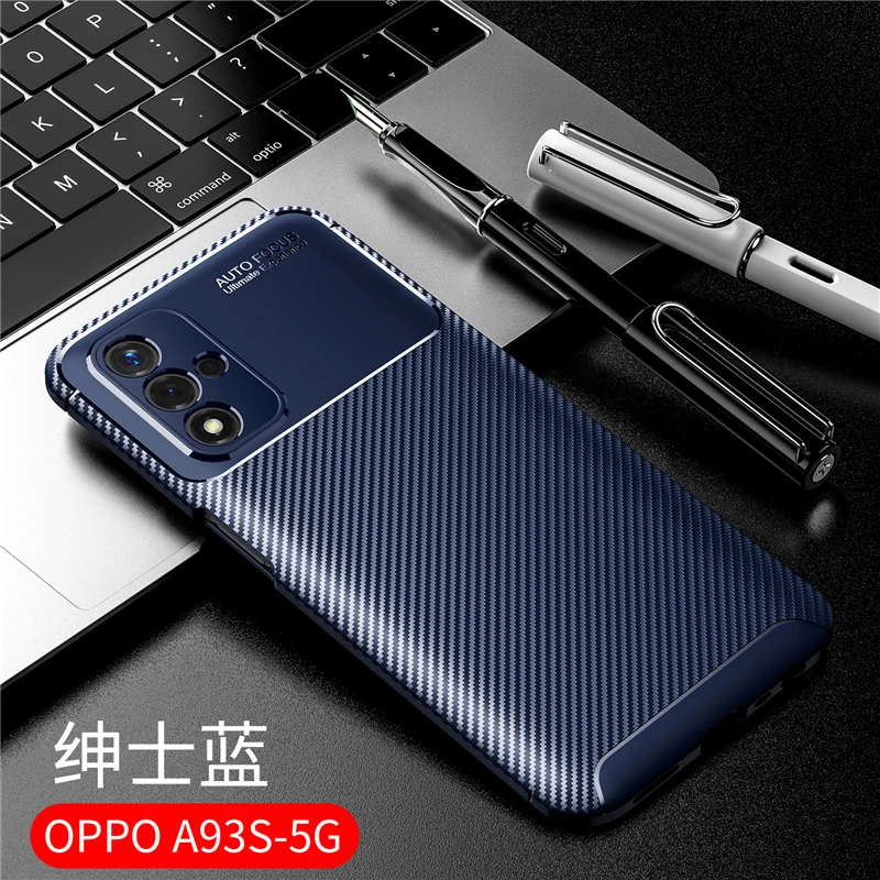for oppo a93s case rubber silicone funda silm carbon coque protective soft phone case for oppo a93s cover for oppo a93s case free global shipping